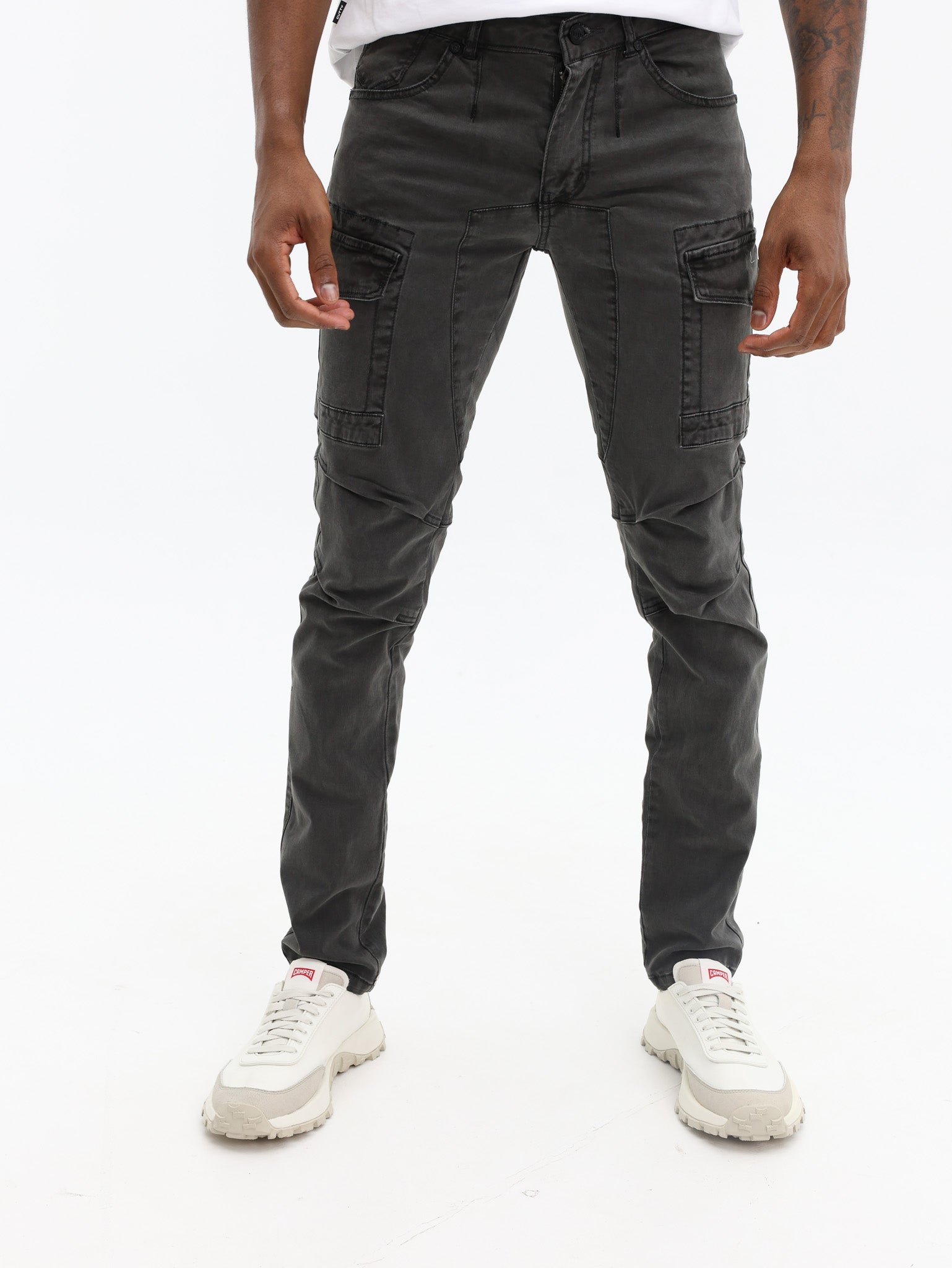 Cutty Cargo Pants Charcoal